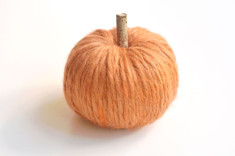 Chunky Yarn Pumpkin