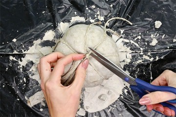 DIY Concrete Pumpkins | How to Make a Concrete Pumpkin