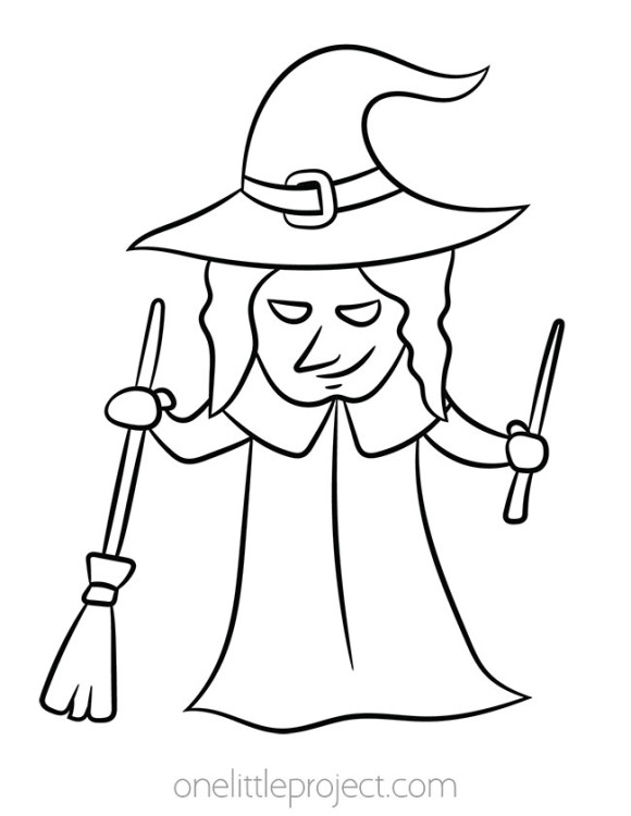 Halloween Coloring Pages | Free Printable Halloween Coloring Sheets