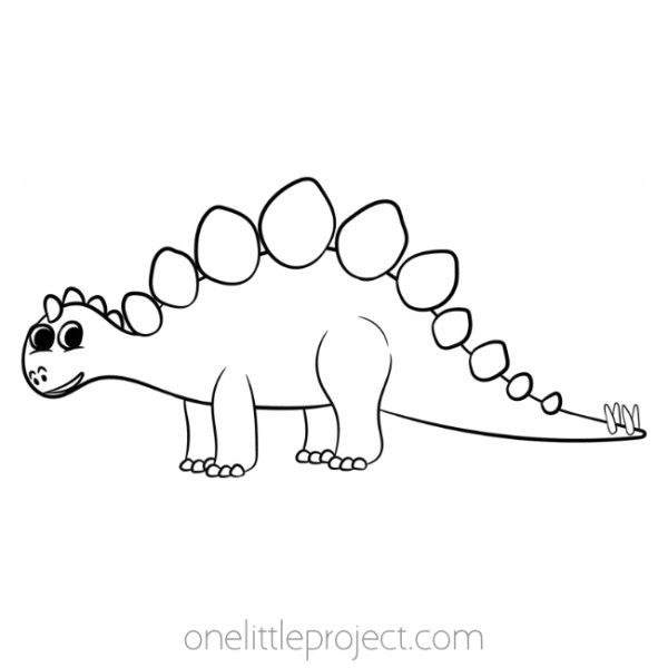 Dinosaur Coloring Pages | Free Printable Dinosaur Coloring Sheets