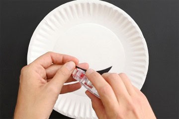 How to Make a Paper Plate Ghost | Ghost Handprint Craft
