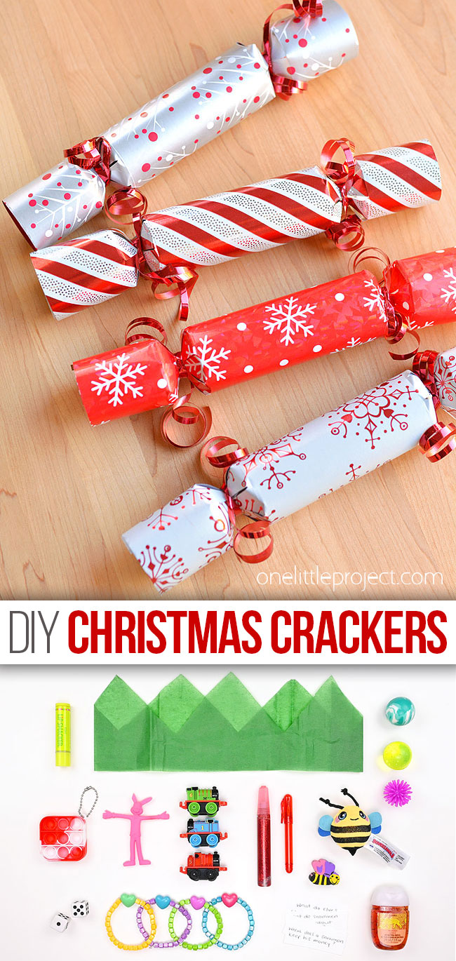 DIY Christmas party crackers