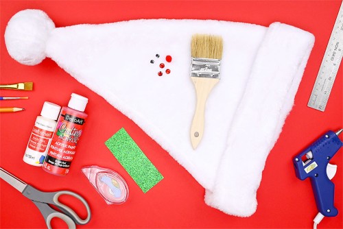 Paint Brush Santa Supplies