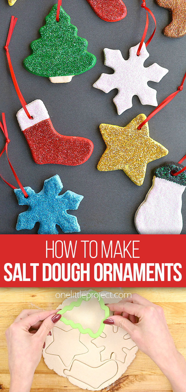 How to make salt dough Christmas ornaments