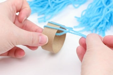 Yarn Hat Ornaments | How to Make Mini Winter Hat Ornaments