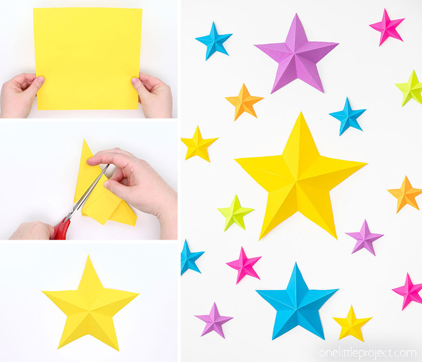 How to make paper stars