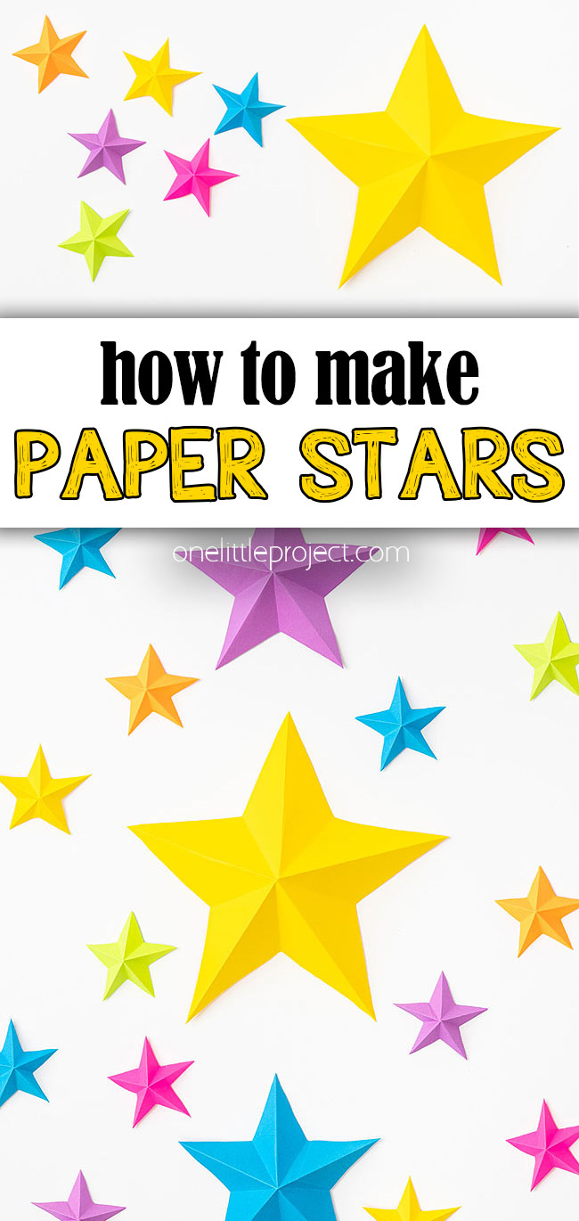 How to make a star with paper