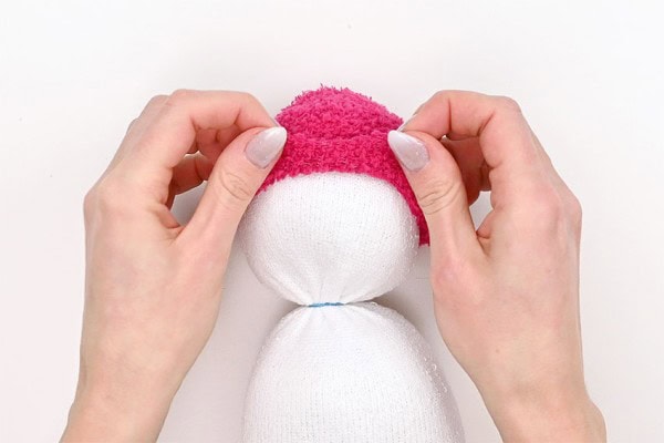 Sock Snowman | Easy, No-Sew Sock Snowman Craft