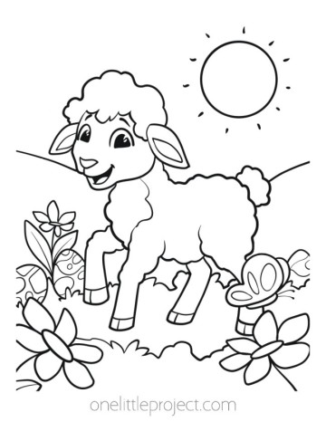 Easter Coloring Pages | Free Printable Easter Coloring Sheets