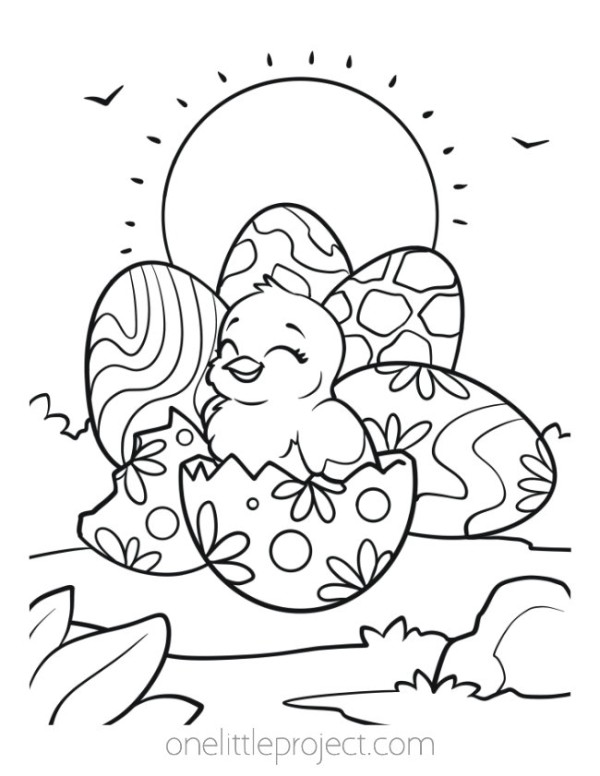 Easter Coloring Pages | Free Printable Easter Coloring Sheets