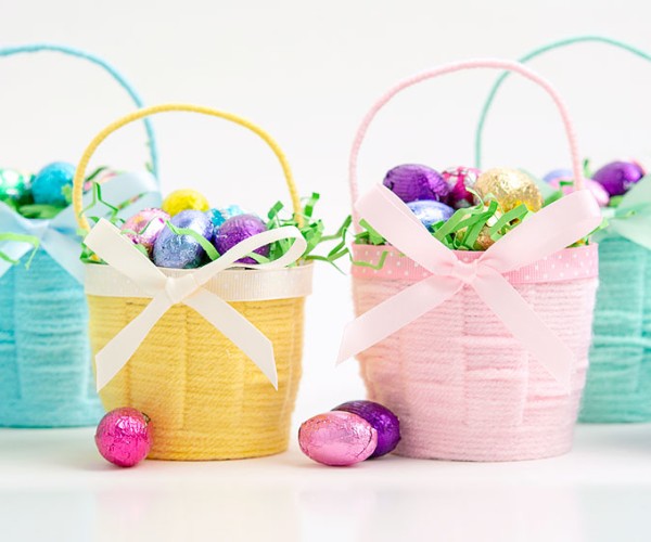 Paper Cup Easter Baskets