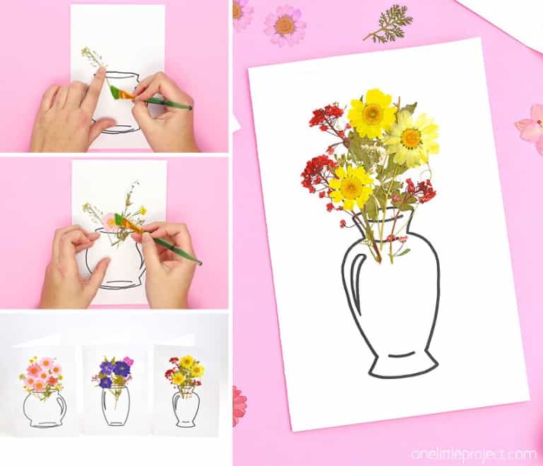 Pressed Flower Cards | Beautiful Homemade Mother's Day Cards