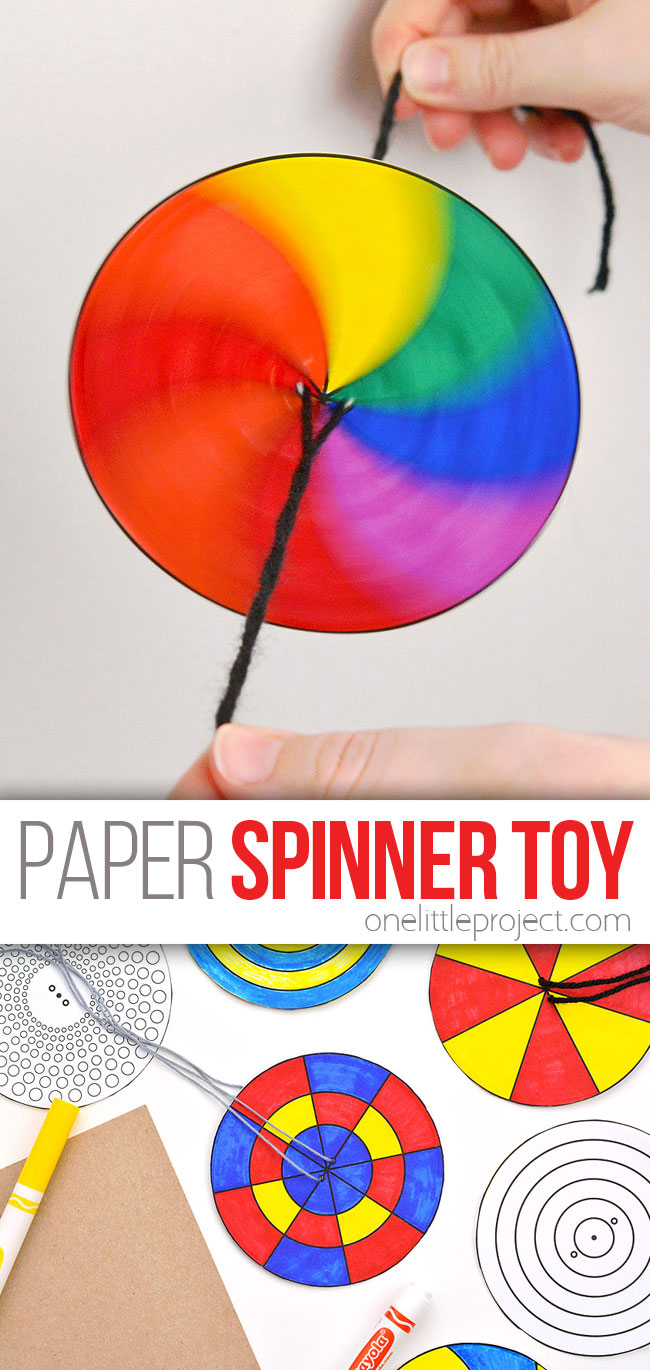 DIY string spinner toy