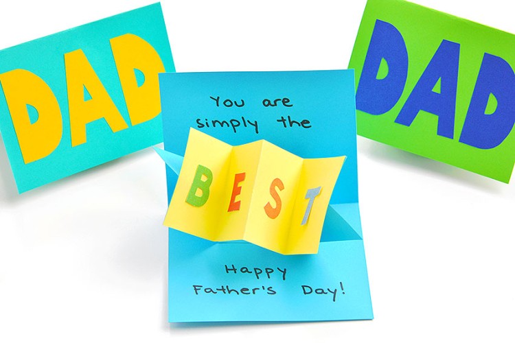 Fathers Day card DIY