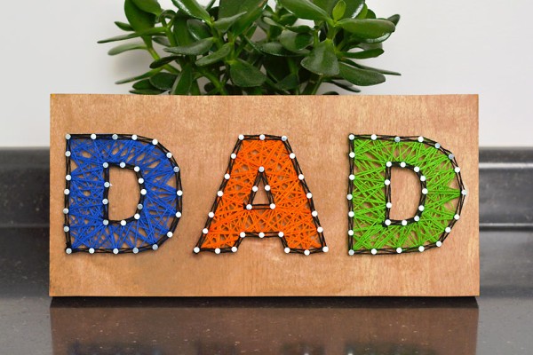 Father's Day string art craft