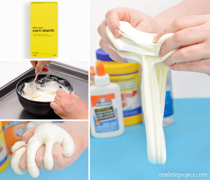 How to make slime with cornstarch