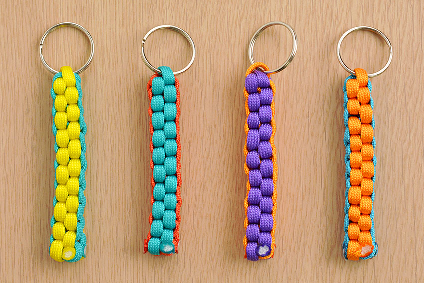 DIY Paracord Keychain  How to Make a Paracord Keychain