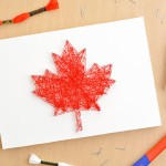 Canada Day String Art Idea