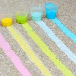 How to Make Sidewalk Chalk Paint