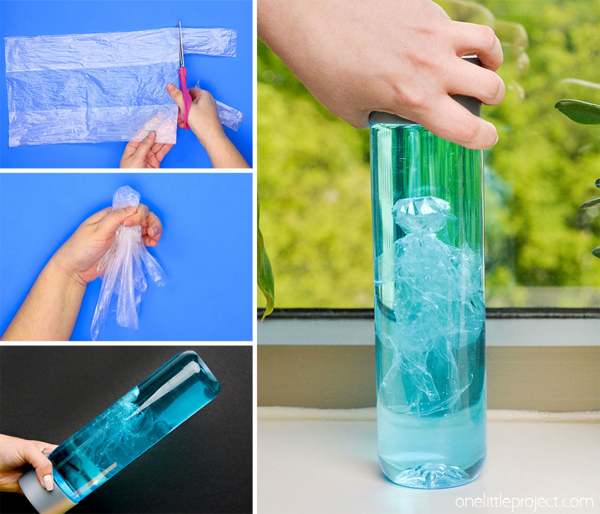 How to make a jellyfish in a bottle