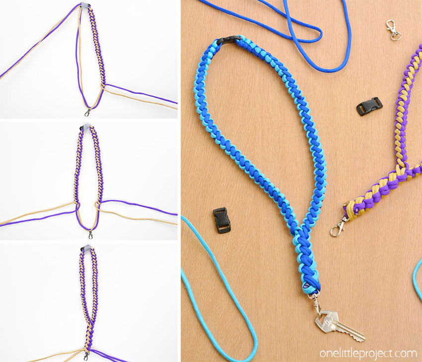 How to make a paracord lanyard