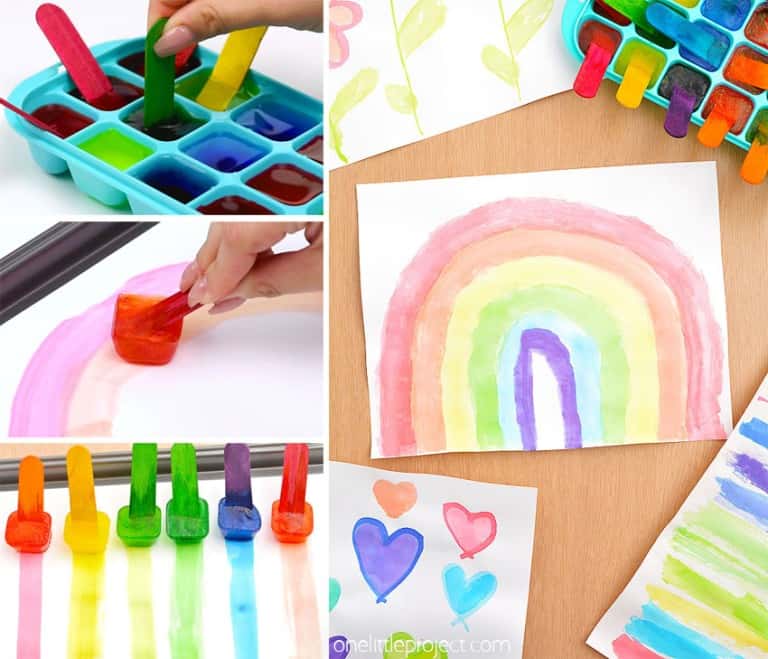 Ice Painting: Learn How to Paint with Ice Cubes!