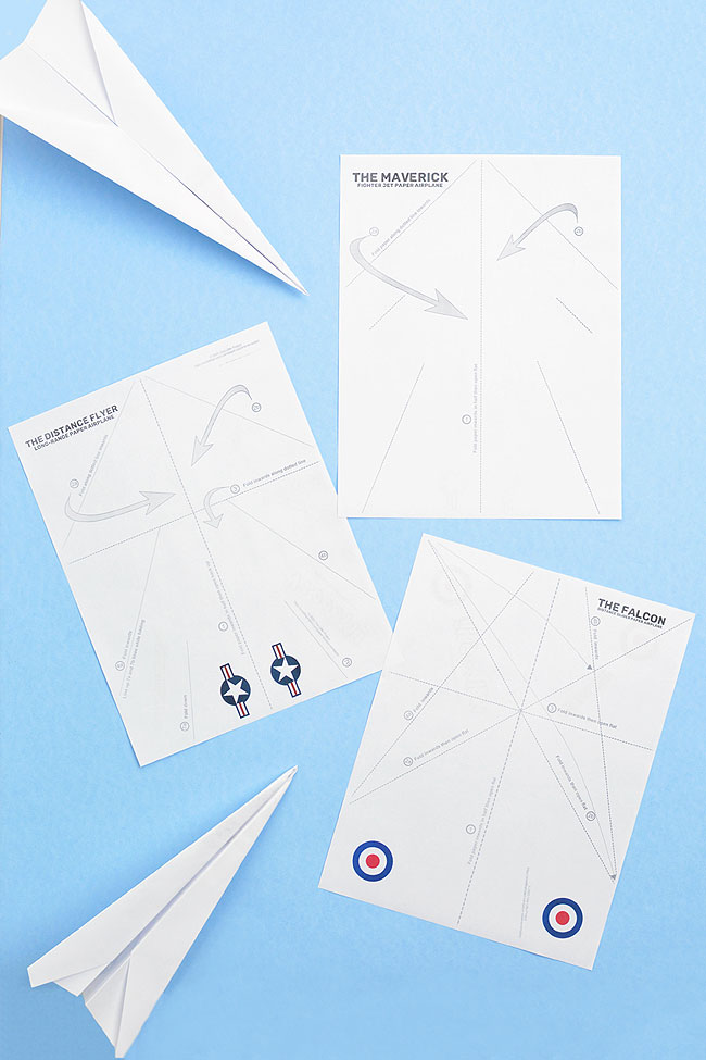 Paper Airplane Template  Free Printable Paper Airplane Designs