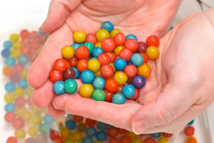 DIY edible water beads