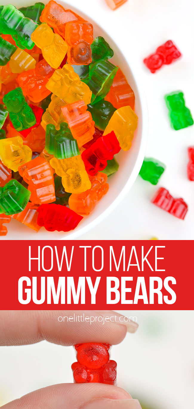 How to make easy gummy bears with Jello