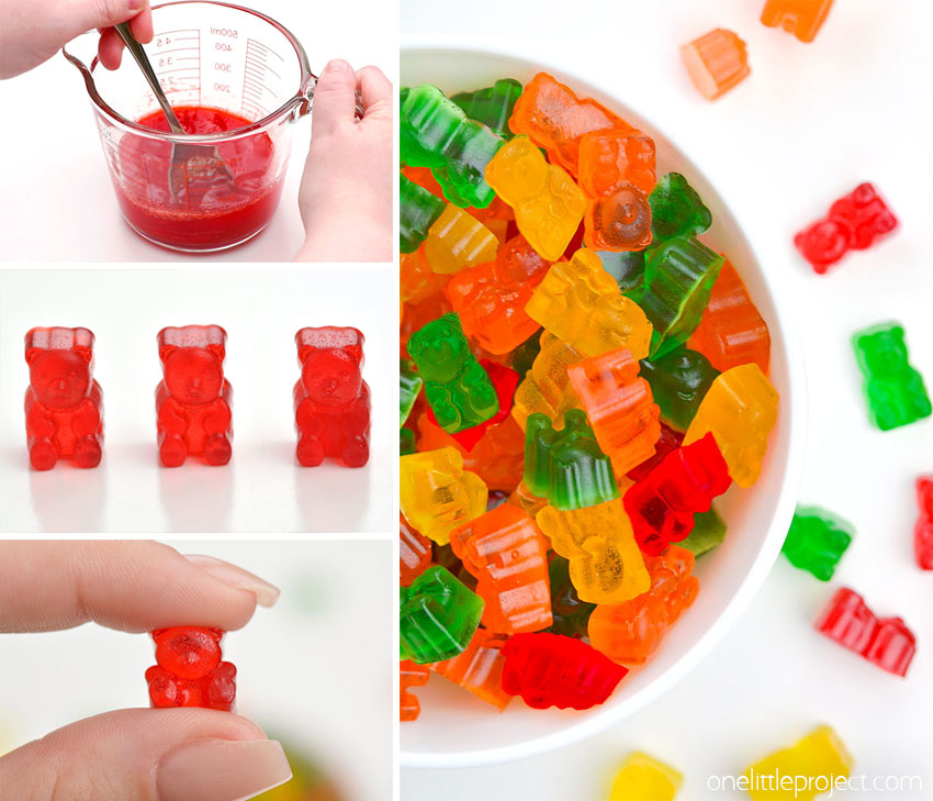 How to make gummy bears