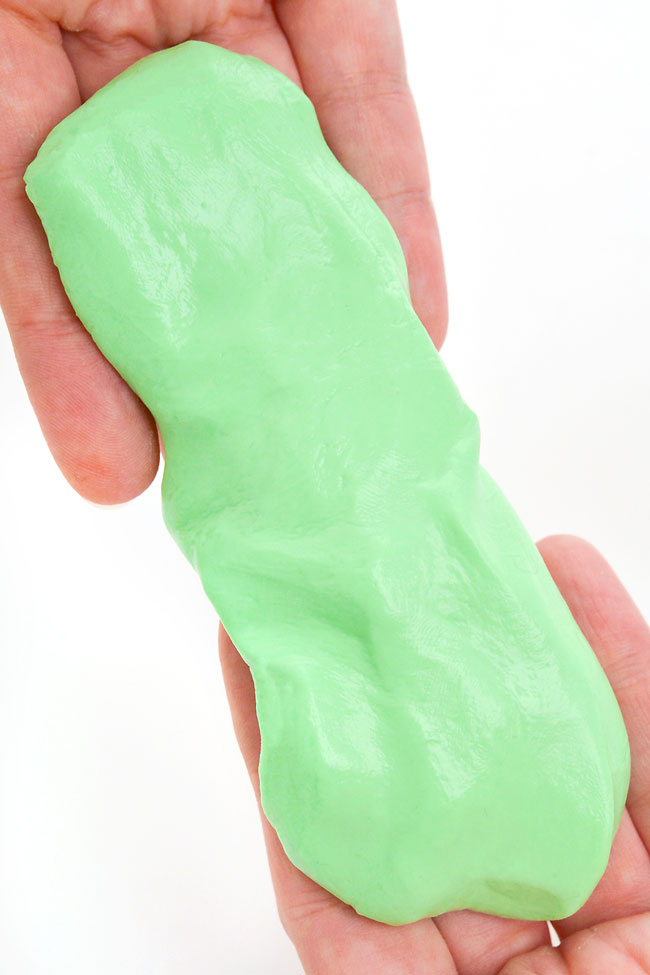 Soft and squishy slime without glue