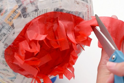 How to Make a Pinata with a Balloon