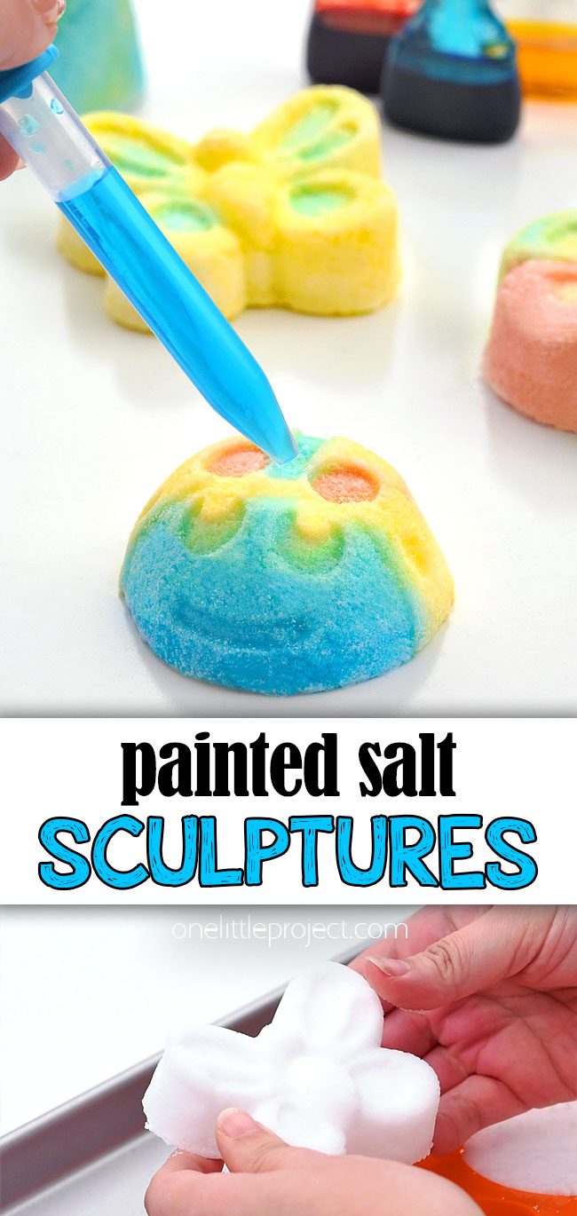 How to make an easy DIY salt sculpture