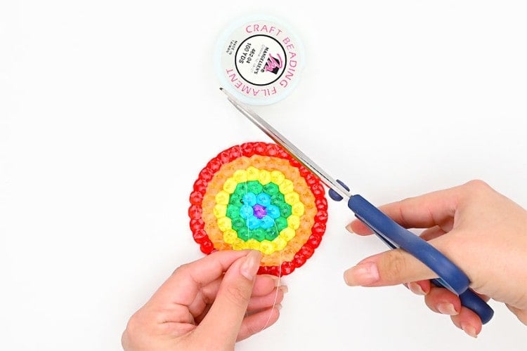 Melted Bead Suncatchers | Easy DIY Suncatchers With Plastic Beads