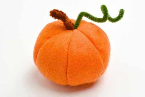 Felt Pumpkin Pattern