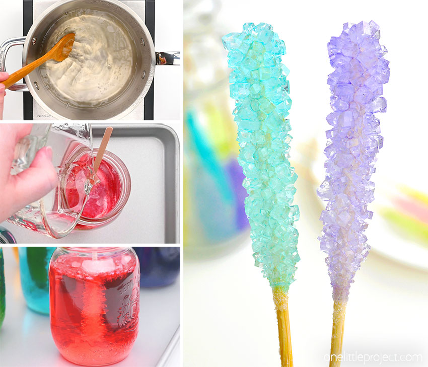 How to make rock candy