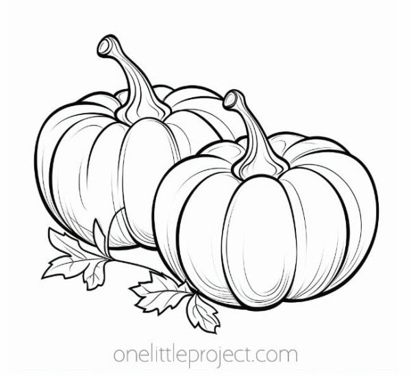 Pumpkin Coloring Pages | Free, Printable Pumpkin Coloring Sheets
