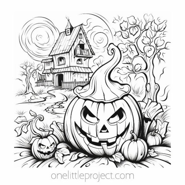 Pumpkin Coloring Pages | Free, Printable Pumpkin Coloring Sheets