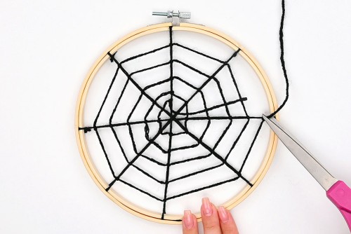Yarn Spider Web