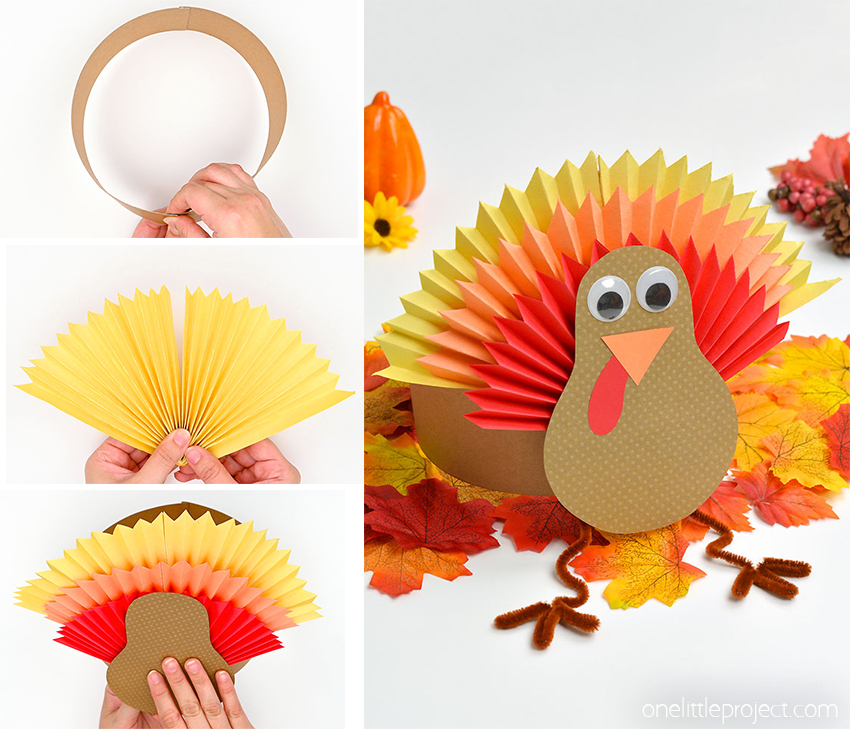 How to make a turkey hat