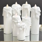 Halloween Toilet Paper Roll Candles