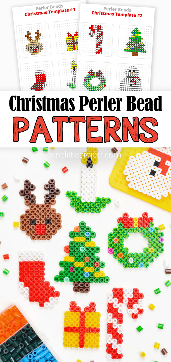 Free Perler beads Christmas patterns