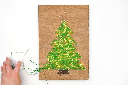 Christmas Tree String Art