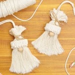 DIY Macrame Gnome Ornament Tutorial