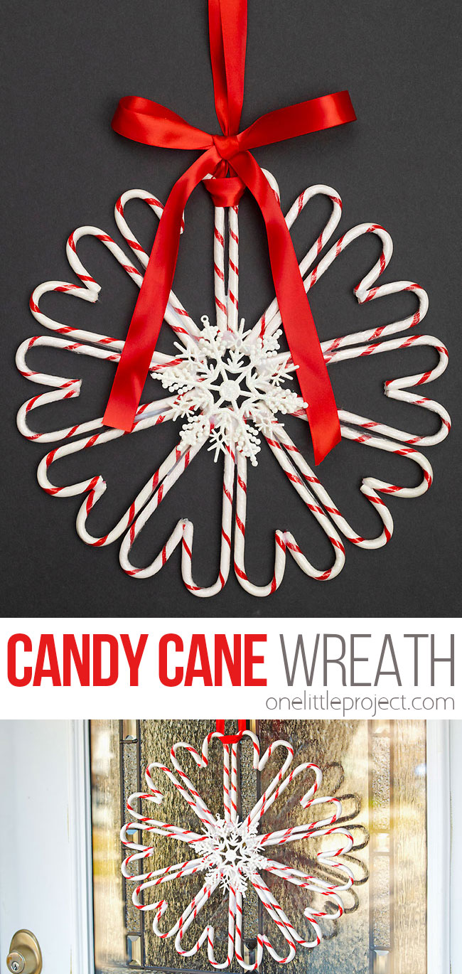 Fun and easy Christmas craft with candy canes