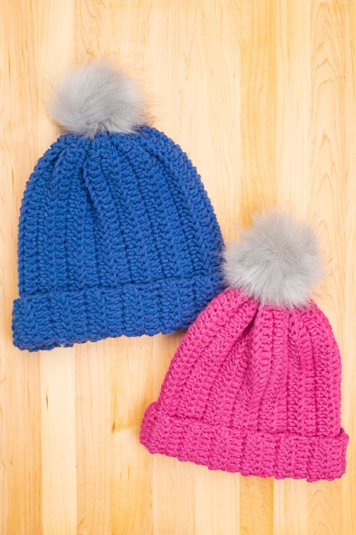 Winter Crafts for Adults - Crochet Hat