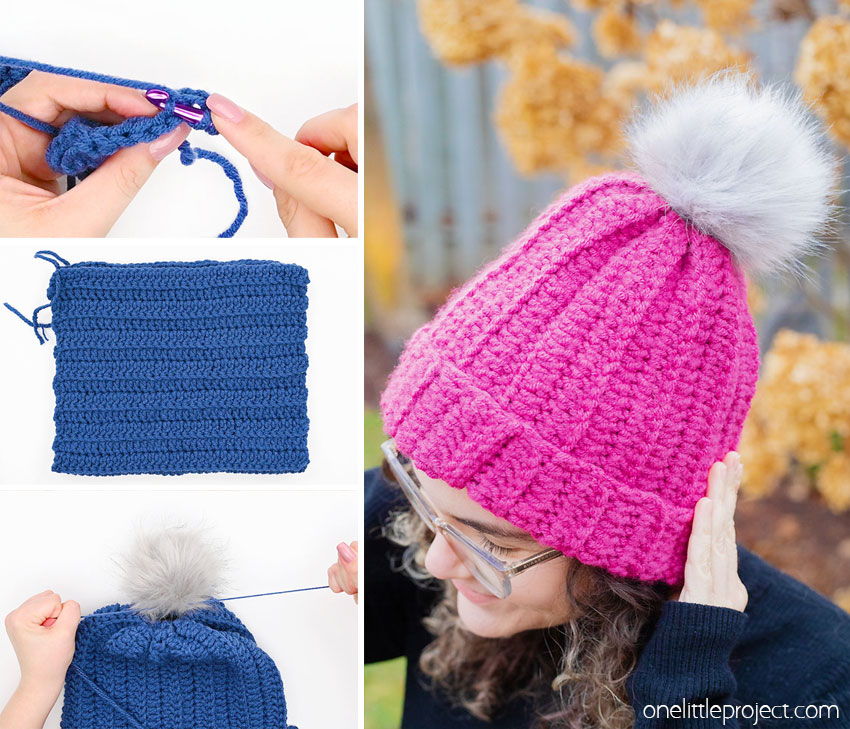 DIY crochet hat