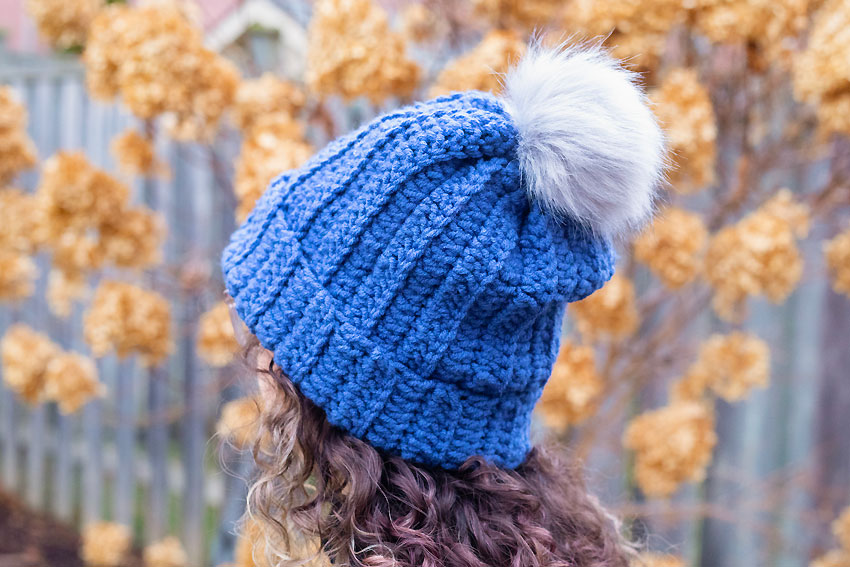 Easiest Knitted Hat (Made From a Rectangle!) - Free Knitting