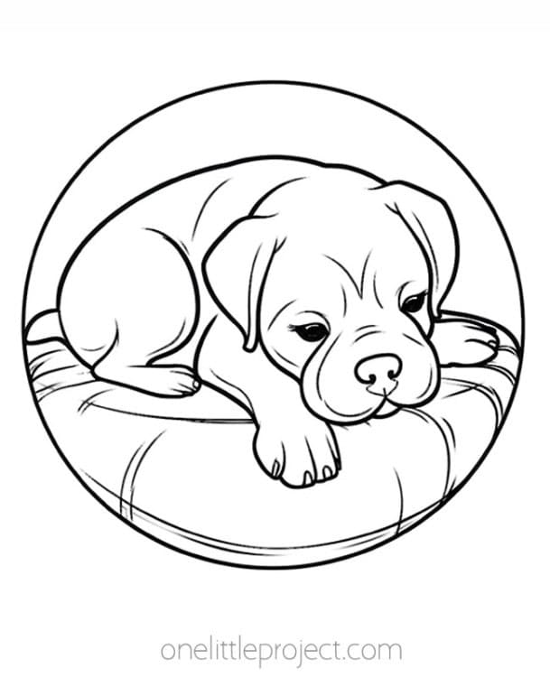 Dog Coloring Pages | Free, Printable Dog Coloring Sheets