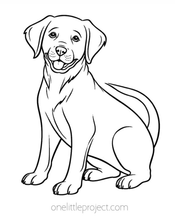 Dog Coloring Pages | Free, Printable Dog Coloring Sheets